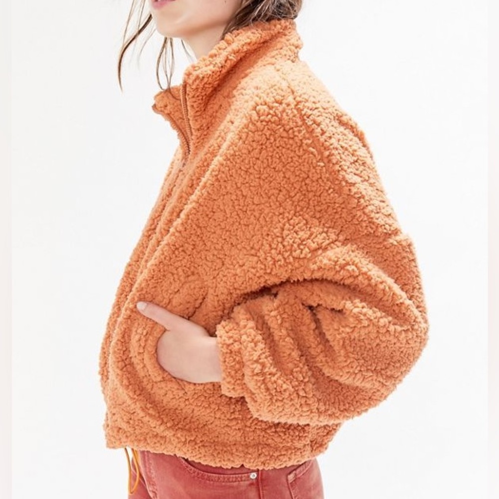 UO Willow Cozy Zip Front